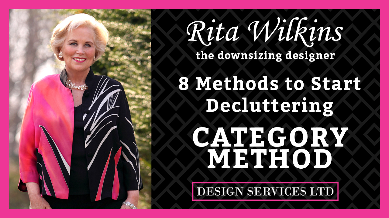 Thumbnail image for video for Rita's decluttering course called The Category Method