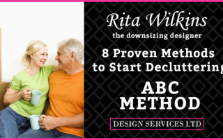 Thumbnail image for video for Rita's decluttering course called The ABC Method