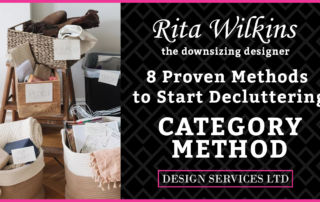 Thumbnail image for video for Rita's decluttering course called The Category Method