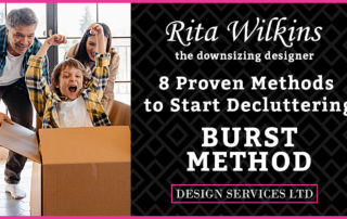 Thumbnail image for video for Rita's decluttering course called The Burst Method