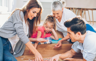 an image of a Multigenerational Household.